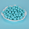 Round Silicone Focal Beads SI-JX0046A-46-3