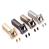 4 Set 4 Colors Zinc Alloy Bag Lock Catch Clasps FIND-GN0001-27-2