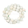 Natural Green Opal Beads Strands G-O201B-135G-4