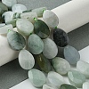 Natural Myanmar Jadeite Beads Strands G-A092-B01-02-2