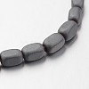 Non-magnetic Synthetic Hematite Bead Strands G-F300-40B-F09-1