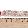 Gold Sand Lampwork Beads Strands LAMP-P069-02A-06-3