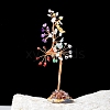 Natural Other Quartz Chips Tree of Life Decorations PW-WG8B088-08-1