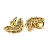 Rack Plating Brass Micro Pave Cubic Zirconia Charms KK-D036-03G-3