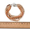 Glass Seed Beads Multi-strand Bracelets BJEW-H203-03S-02-3