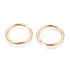 304 Stainless Steel Hoop Earrings EJEW-T048-24E-G-2