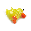 Handmade Lampwork Miniature Duck Ornaments LAMP-C011-01-4