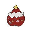 Christmas Theme Zinc Alloy Enamel Pin Brooch for Backpack Clothes LS-JEWB-R003-02EB-06-1