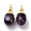 Natural Amethyst Pendants G-F712-03D-G-2