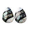 Natural Freshwater Shell & Black Lip Shell & Paua Shell Big Pendants SHEL-F007-06-1