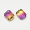 Pointed Back Glass Rhinestone Cabochons RGLA-T079-6x8-008TO-2