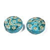 Transparent Lampwork Beads LAMP-P065-04A-14-2