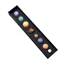 Natural Gemstone Eight Planets of the Solar System Display Decorations G-F734-13