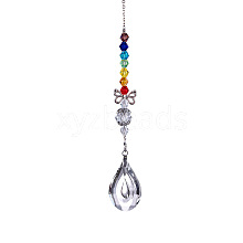 Crystal Glass Sun Catcher Pendant PW-WG98A1B-04