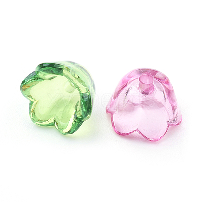 Mixed Color Transparent Acrylic Beads X-PL548M-1