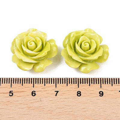 Synthetic Coral Dyed Carved Beads SHEL-Z003-03B-02-1