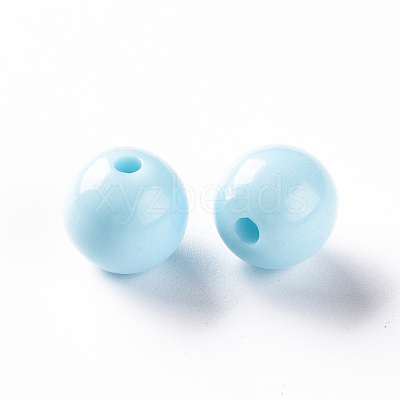 Opaque Acrylic Beads MACR-S370-C12mm-A07-1