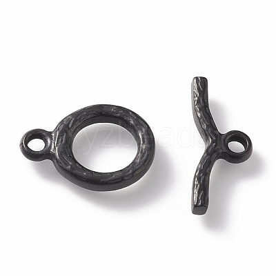 304 Stainless Steel Toggle Clasps Ion Plating(IP) STAS-K209-06B-1