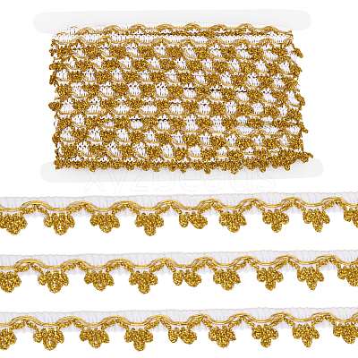 24Yards Filigree Polyester Lace Trim OCOR-GF0005-28B-1