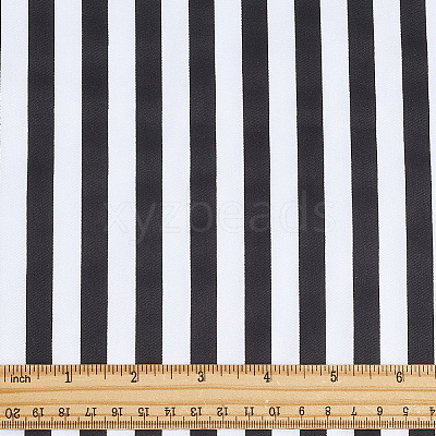 Cotton Fabric with Strip Pattern DIY-PH0037-96F-1