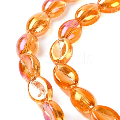 Electroplate Glass Beads Strands EGLA-B005-01A-FR01-1
