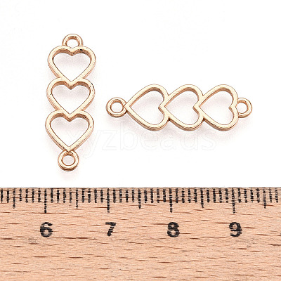 Tibetan Style Alloy Connector Charms PALLOY-R143-14KCG-1
