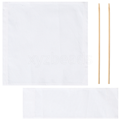 Cloth & Bamboo Sticks for Beach Chair Cloth Replacement Supplies AJEW-WH20018-05B-1-1