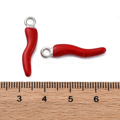Handmade Alloy Enamel Pendants FIND-G087-01B-02-1