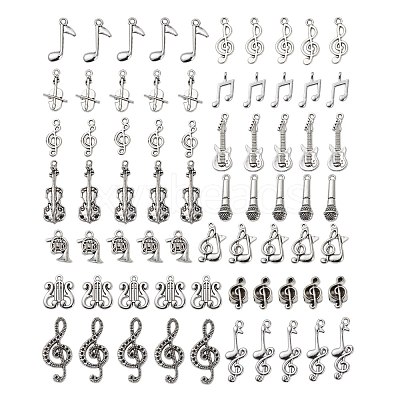 Tibetan Style Alloy Pendants FIND-I027-01AS-1