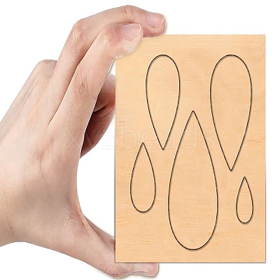 Wood Cutting Dies DIY-WH0166-06D-1