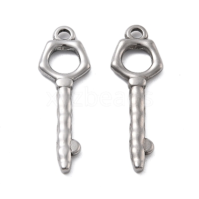 304 Stainless Steel Pendants STAS-V002-04P-1