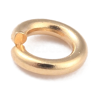 Rack PlatingBrass Open Jump Rings KK-O139-18L-G-1
