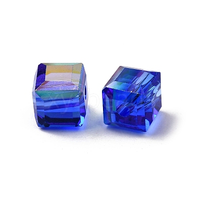 Electroplated Glass Beads EGLA-G040-01A-AB04-1