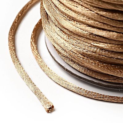 Nylon Satin Rattail Cords NWIR-A003-18-1