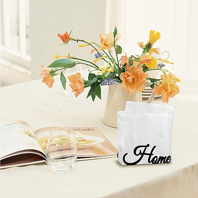 Iron Napkin Holder DJEW-WH0020-015-1