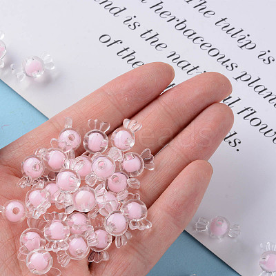Transparent Acrylic Beads TACR-S152-03A-SS2112-1