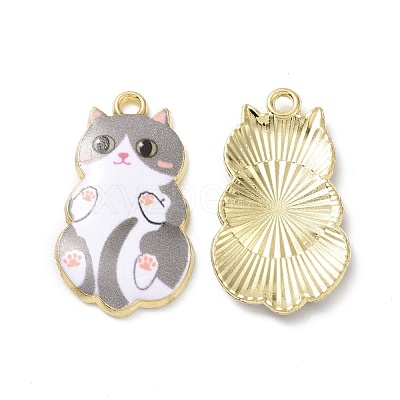 Alloy Enamel Pendants FIND-E031-02C-1