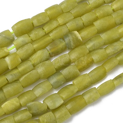 Natural Afghan Green Jade Beads Strands G-K365-G01-01-1