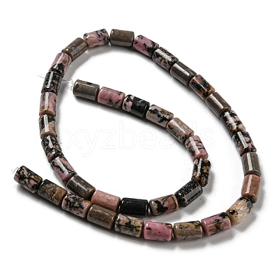 Natural Rhodonite Beads Strands G-M420-E07-03-1