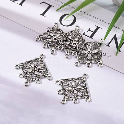 Tibetan Style Alloy Links EA400Y-NF-1