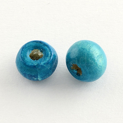 Dyed Natural Wood Beads LS-X-WOOD-Q006-20mm-02-LF-1