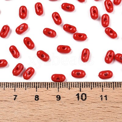 Opaque Acrylic Beads MACR-T048-02N-1