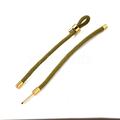 Braided Nylon Cord Bracelet Making MAK-A017-D03-13G-1