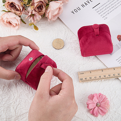 Velvet Finger Ring Package Boxes CON-WH0085-195A-1