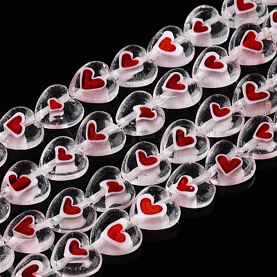 Handmade Lampwork Beads Strands LAMP-R139-04C-1