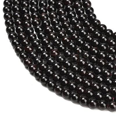 Natural Garnet Beads Strands GG-CBAADF1-01A-1