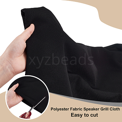 2 Yards Polyester Fabric AJEW-OC0013-85-1