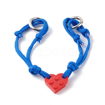 Polyester & Spandex Cord Bracelet Sets BJEW-JB06367-04-1