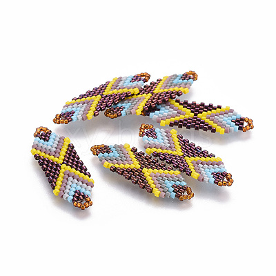 MIYUKI & TOHO Handmade Japanese Seed Beads Links SEED-A027-D32-1
