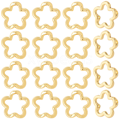 20Pcs Alloy Bead Frame FIND-SC0017-73G-1